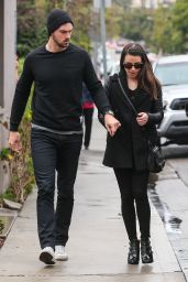 Lea Michele - Out in West Hollywood 12/22/2015