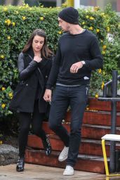Lea Michele - Out in West Hollywood 12/22/2015