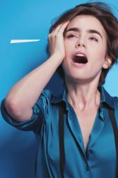 Lily Collins Pics - Lancôme ad Campaign 2015 