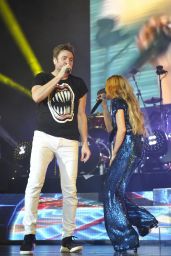 Lindsay Lohan Performs as Special Huest at O2 Arena in London, 12-8-2015