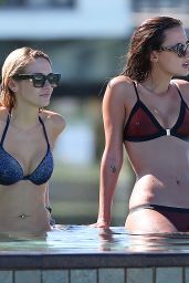 Lucy Watson & Stephanie Pratt in Bikinis - Vacation in the Maldives, December 2015