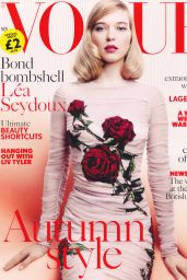 Léa Seydoux – Vogue Magazine UK November 2015 Issue