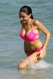 Madison Beer Bikini Pics - at a Beach in Miami 12/29/2015