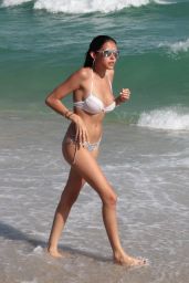 Madison Beer in a Bikini at a Beach in Miami 12/30/2015