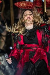 Madonna Performs at the AccorHotels Arena in Paris, December 2015