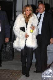 Mariah Carey - Out in New York City, December 2015