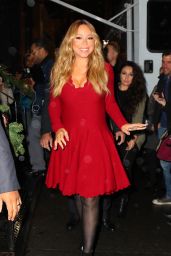 Mariah Carey Performing in New York City, 12/9/2015