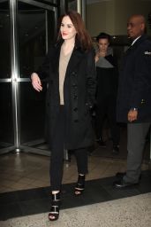 Michelle Dockery - Out in New York City, 12/9/2015