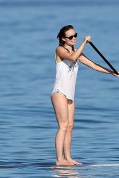 Olivia Wilde in a Bikini on a Beach in Hawaii, 12/13/2015 