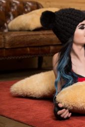 Paige - WWE Cabin Fever Photoshoot