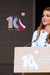 Queen Rania - 10th Teacher Award and 4th Principal Award Ceremony in Amman