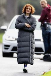 Rachel Weisz on the Set of 