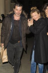 Renee Zellweger Night Out Style - London, December 2015