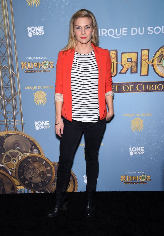 Rhea Seehorn – Cirque du Soleil’s ‘Kurios – Cabinet of Curiosities’ Opening Night in Los Angeles 12/9/2015