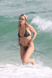 Rita Ora Hot in a Bikini - Beach in Miami 12/30/2015 