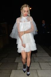 Rita Ora Night Out Style - London 12/12/2015