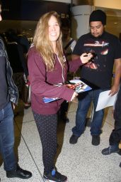 Ronda Rousey at LAX Airport, 12/12/2015