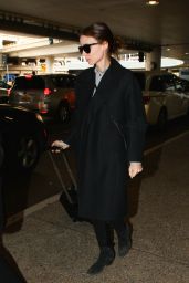 Rooney Mara Airport Style - LAX Airport, December 2015