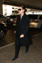 Rooney Mara Airport Style - LAX Airport, December 2015