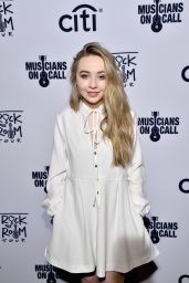 Sabrina Carpenter - Musicians On Call Rock The Room Tour in West Hollywood, December 2015