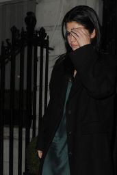 Selena Gomez - Leaving the EDITION Hotel in London, 12/13/2015