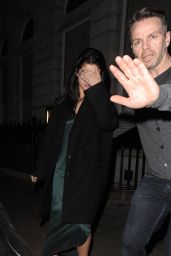 Selena Gomez - Leaving the EDITION Hotel in London, 12/13/2015
