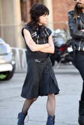 Selma Blair on Set of FXs American Crime Story in Hollywood, December 2015
