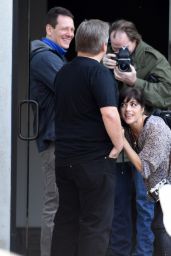 Selma Blair on Set of Her New Movie in Los Angeles 12/21/2015