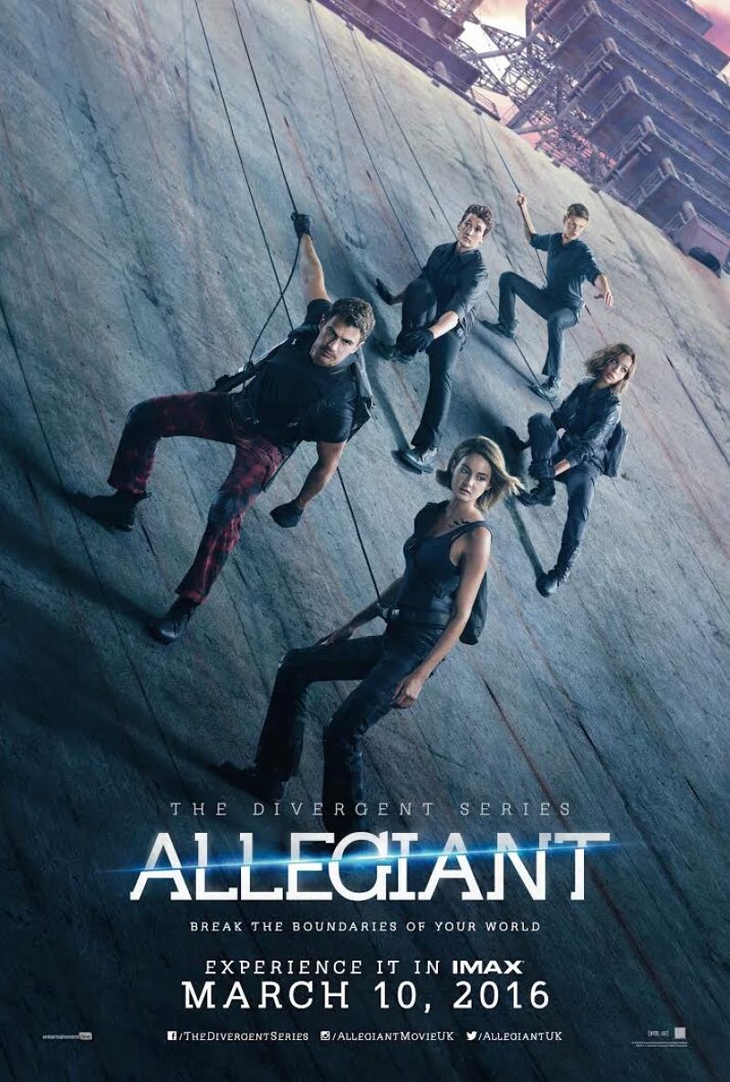 Shailene Woodley - 'The Divergent Series: Allegiant' Posters • CelebMafia