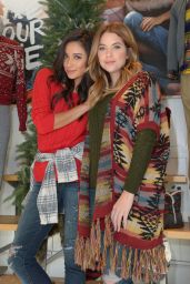 Shay Mitchell and Ashley Benson at American Eagle Outfitters in Hollywood, December 2015