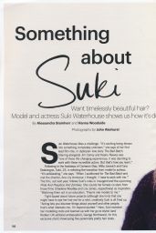 Suki Waterhouse - Glamour Magazine UK January 2015 Issue