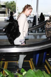 Whitney Port at LAX in Los Angeles, 12/9/2015