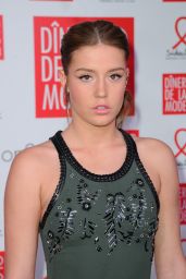 Adele Exarchopoulos - Sidaction Gala Dinner 2016 in Paris