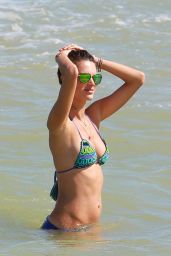 Alessandra Ambrosio in a Bikini - Beach in Brazil, January 2016