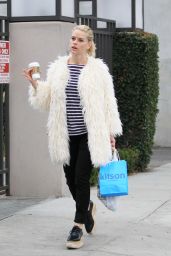 Alice Eve Casual Style - Shopping at Kitson in Beverly Hills, January 2016 