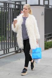 Alice Eve Casual Style - Shopping at Kitson in Beverly Hills, January 2016 