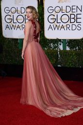 Amber Heard – 2016 Golden Globe Awards in Beverly Hills