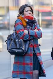 America Ferrera Winter Style - Out in NYC 1/5/2016