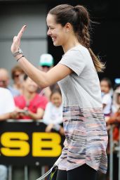 Ana Ivanovic Taking Part in an Exhibition Tennis Match in Auckland, NZ 1/3/2016