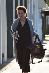 Andie MacDowell - Running Errands With Her Dog in West Hollywood 1/26/2016