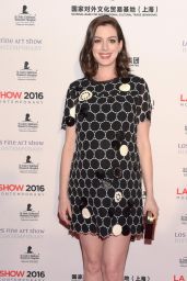 Anne Hathaway – LA Art Show and Los Angeles Fine Art Show’s 2016 Opening Night Premiere Party