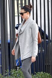 Anne Hathaway - Leaving a Gym in West Hollywood, 1/14/2016 