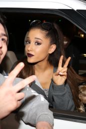 Ariana Grande - Leaving ‘Jimmy Kimmel Live!’ in Hollywood 1/14/2016