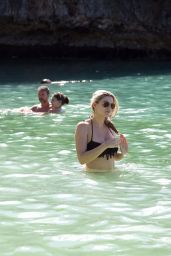 Ashley James Hot in Bikini - Beach in Bali, January 2016 