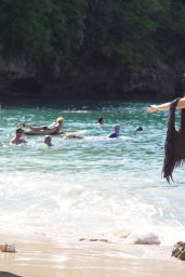 Ashley James in a Bikini - Bali, January 2016