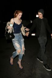Bella Thorne in Ripper Jeans at the Nice Guy Nightclub in West Hollywood 1/23/2016 