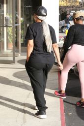 Black Chyna - Leaving the Salon in Los Angeles, January 28, 2016