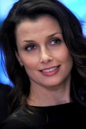 Bridget Moynahan at the New York Stock Exchange on Wall Street in New York City, January 2016