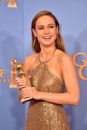Brie Larson – 2016 Golden Globe Awards in Beverly Hills, Part II