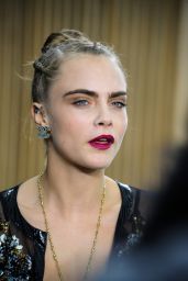 Cara Delevingne - Chanel Haute Couture Spring Summer 2016 Fashion Show in Paris